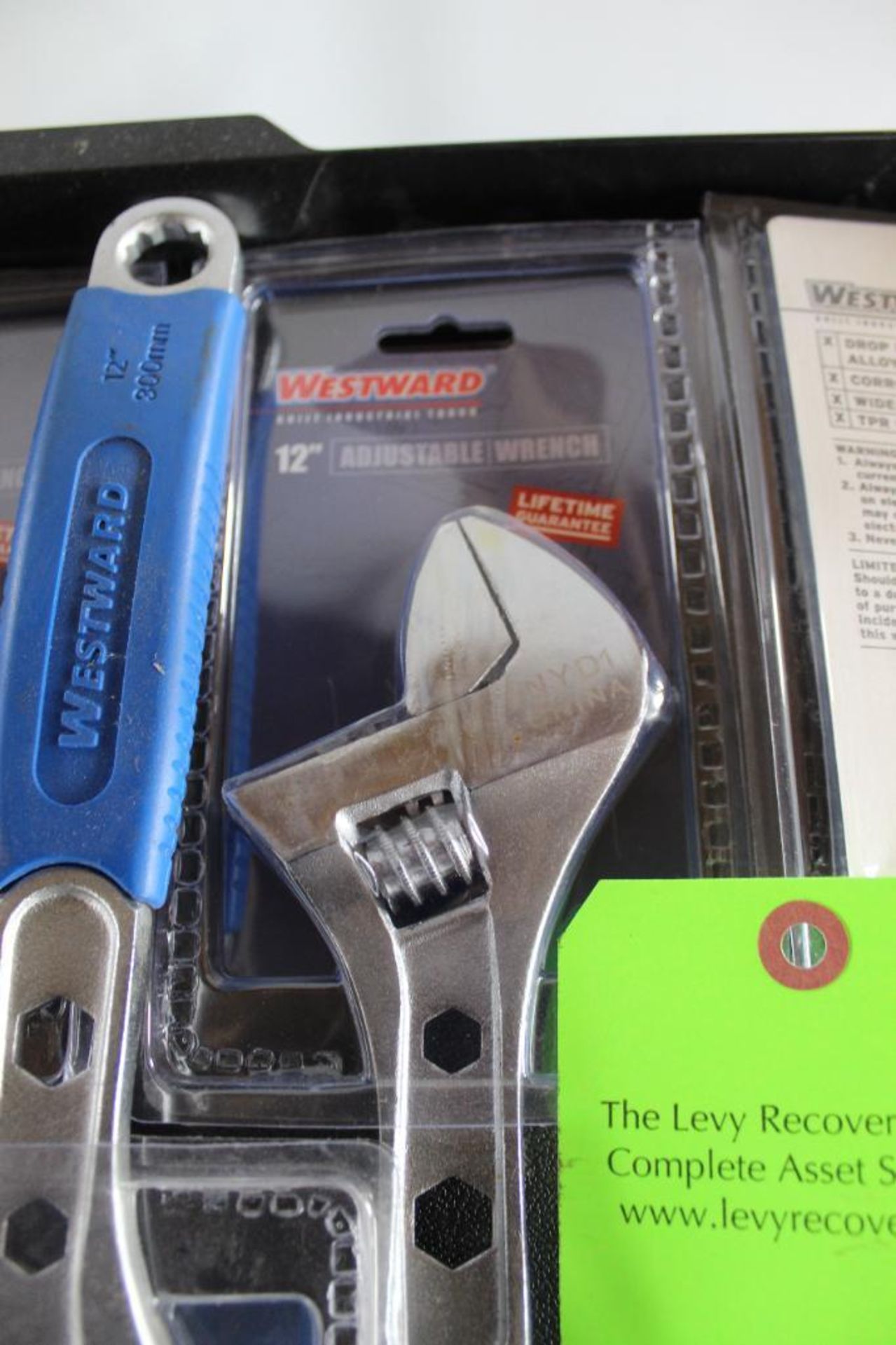 Lot of (8) Westward 12" Adjustable Wrench - Image 3 of 4