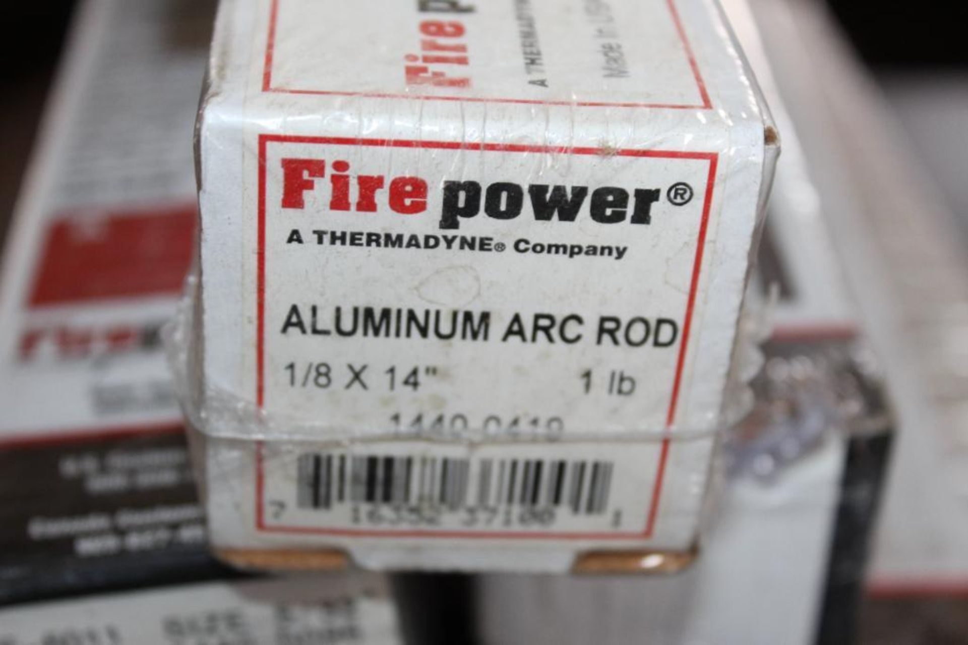 Lot of (10) Assorted Firepower Aluminum Arc Rod