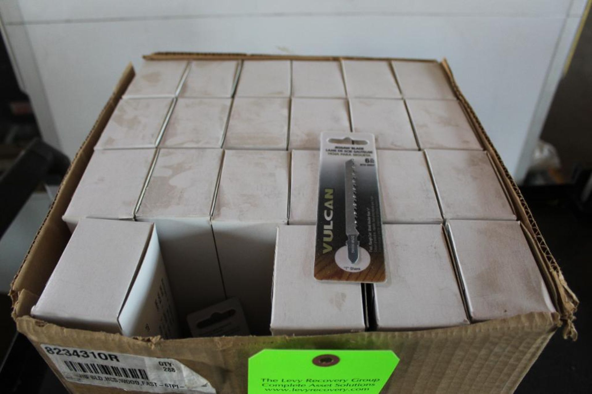 Open Case- (22) Boxes of 12 each Vulcon Jigsaw Blades # 872-6937 6TPI T Shank - Image 2 of 4