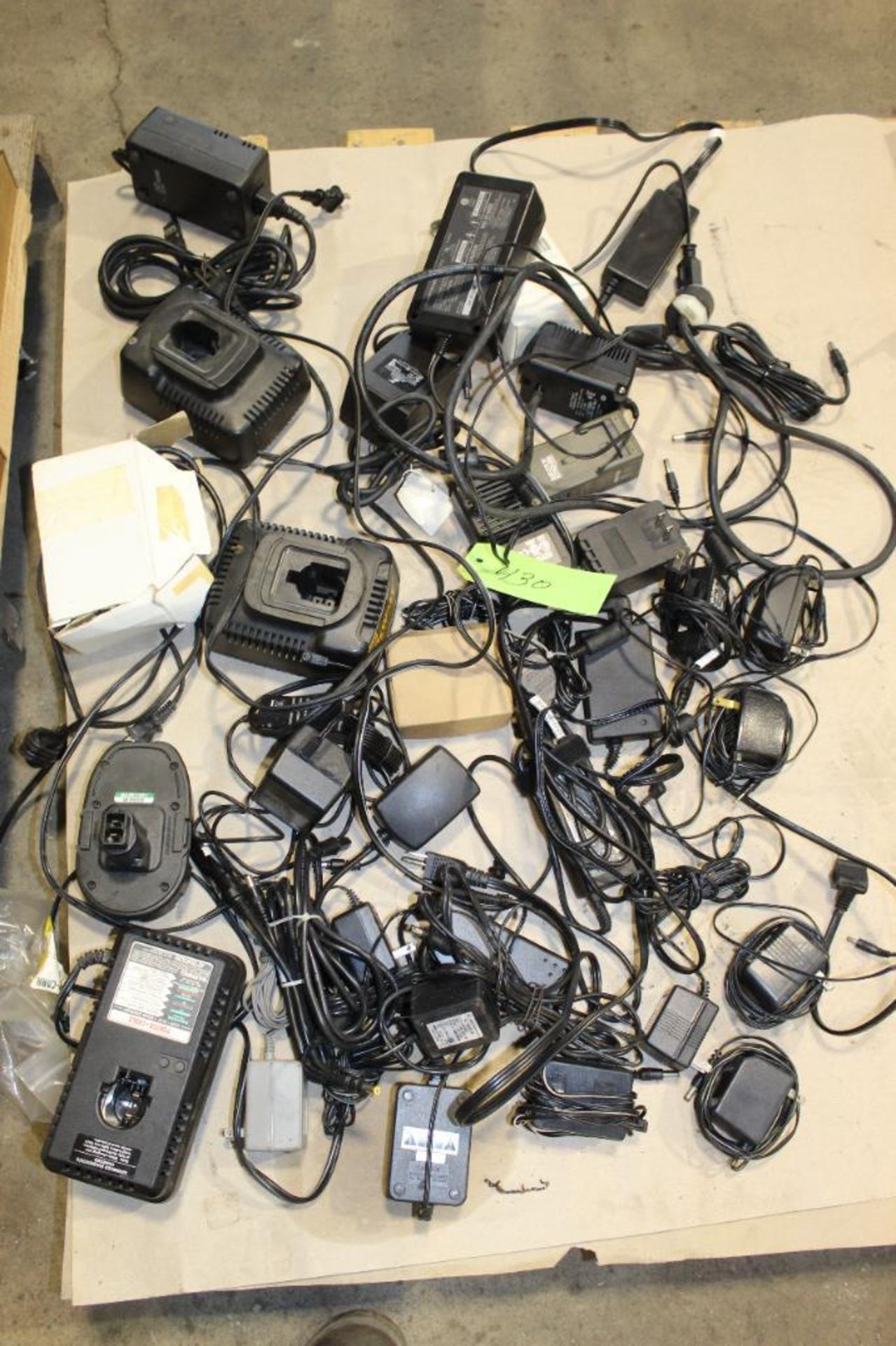 Lot of Assorted Chargers and Power Supplies