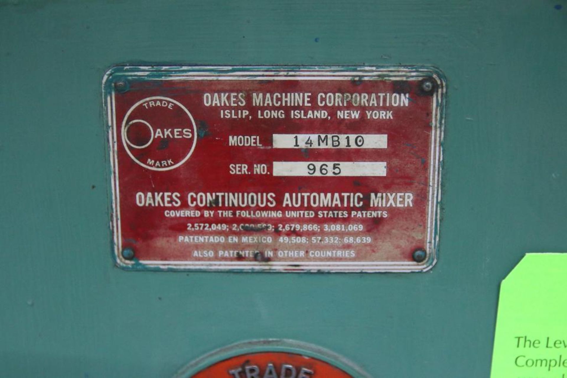 Oakes 14MB10 Foamer - Image 6 of 6