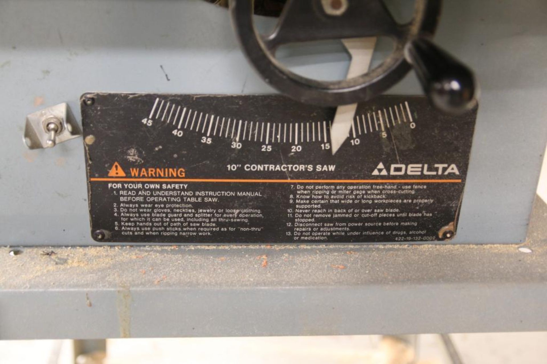 Delta 10" Table Saw - Image 4 of 4