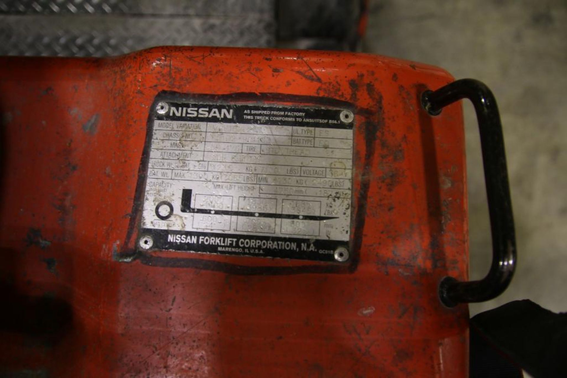 Nissan Electric Fork Lift Truck - Image 10 of 10