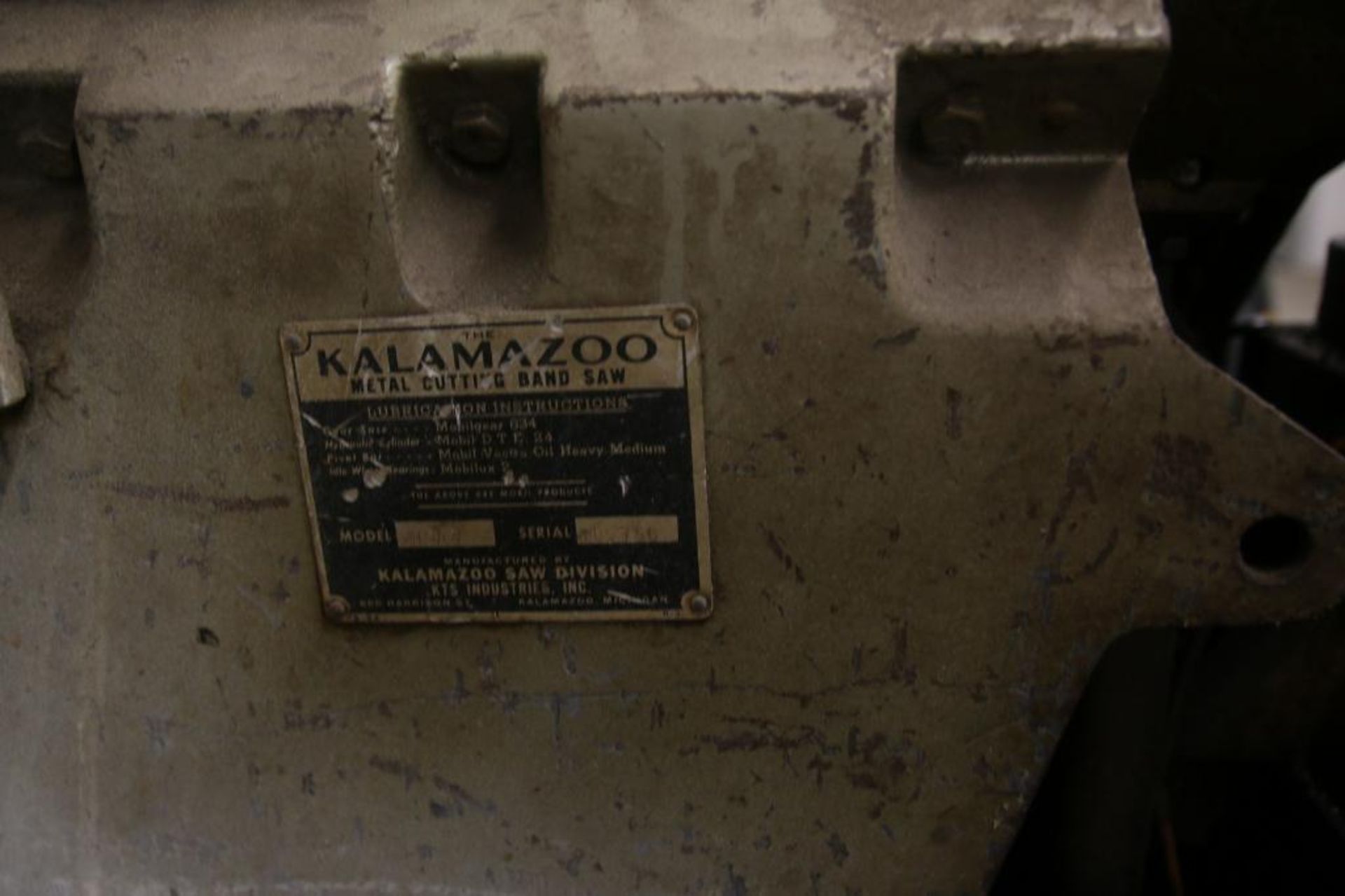 Kalamazoo H9AW Metal Cutting Band Saw - Image 4 of 4