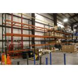 (6) Attached Sections of Pallet Racking