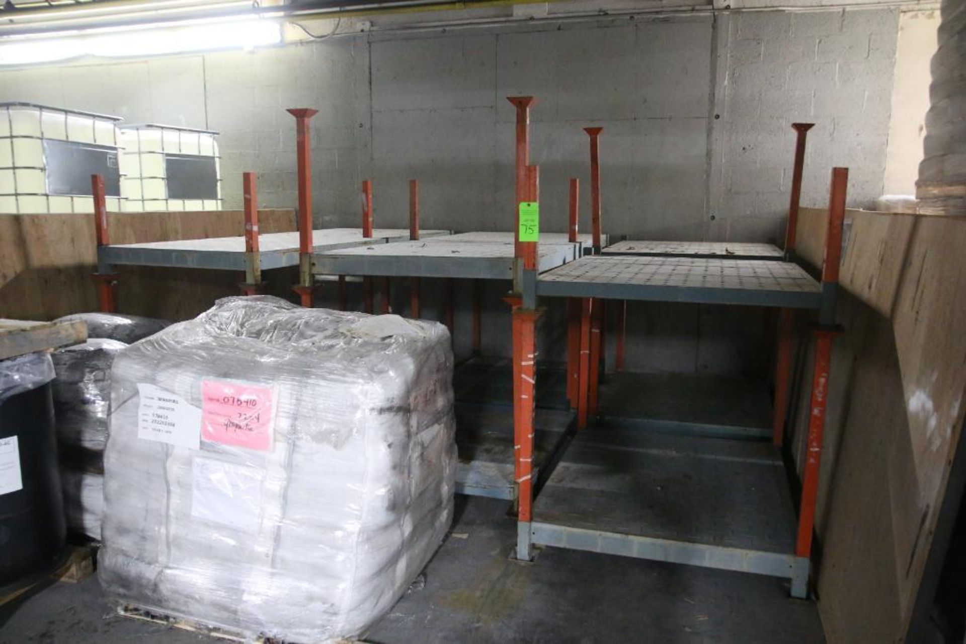 (6) Sections of Pallet Racking