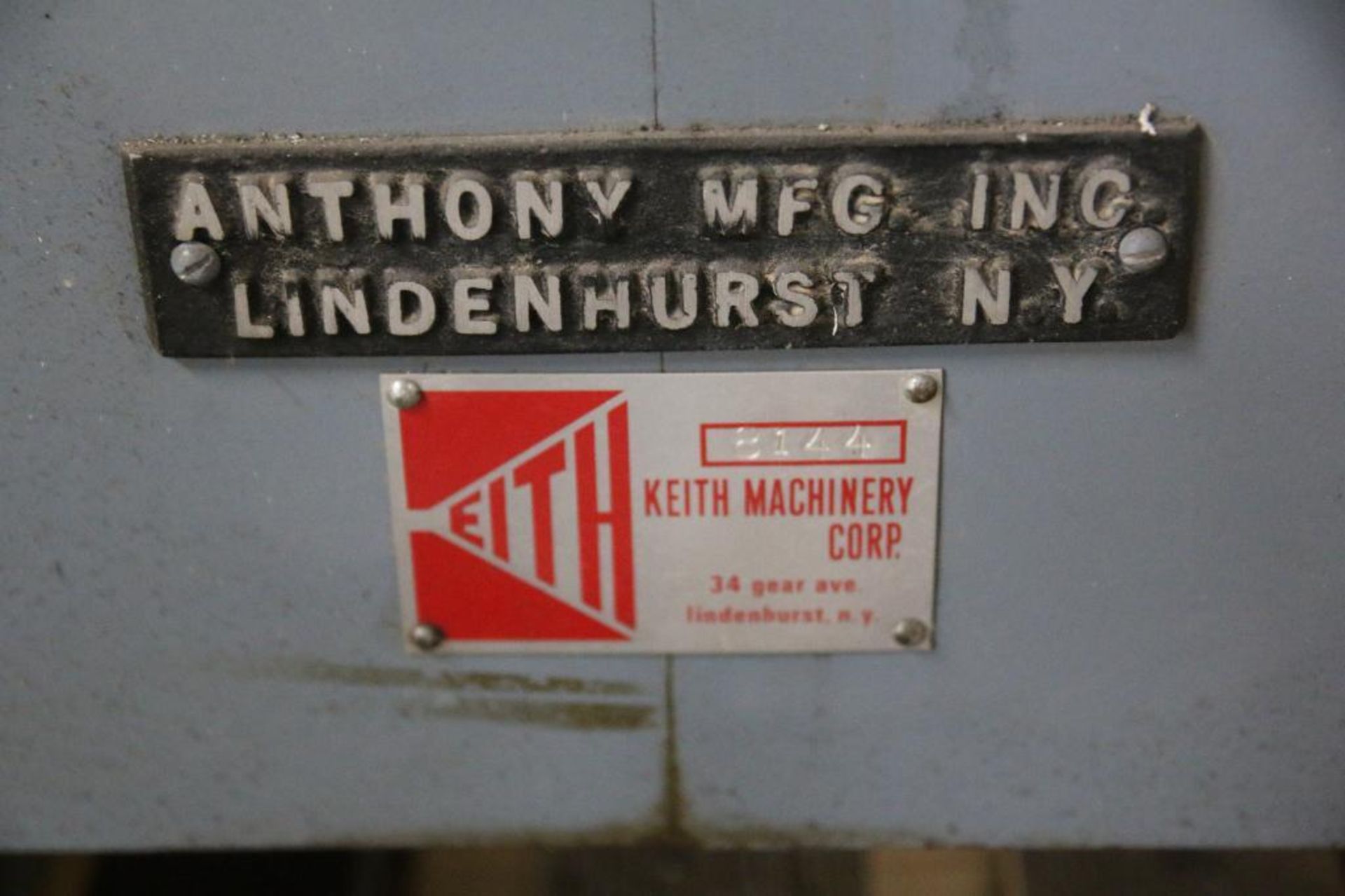 Anthony Keith Machinery 3-Roll Mill - Image 4 of 4