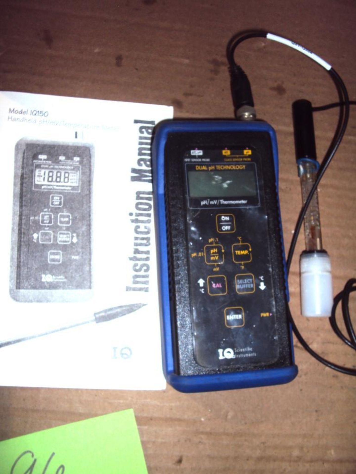 Lot of (2) Micromho Conductance & IQ150 pH Meter - Image 8 of 8