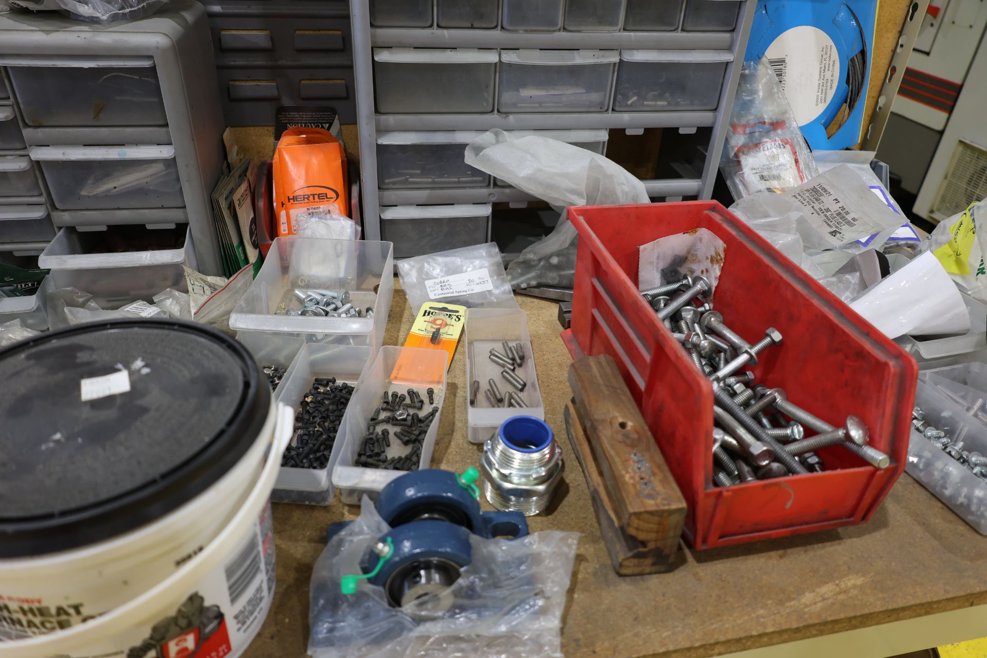 Work Bench with Contents Pictured - Image 4 of 6
