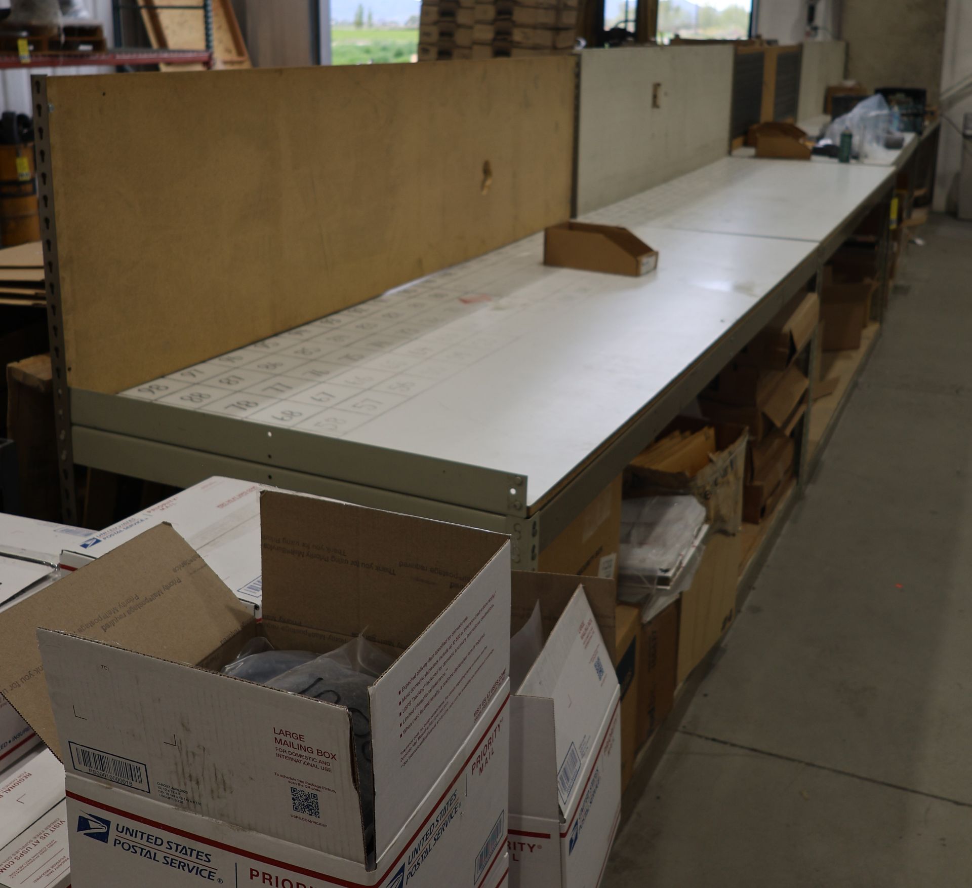 Shipping Workbenches & Contents