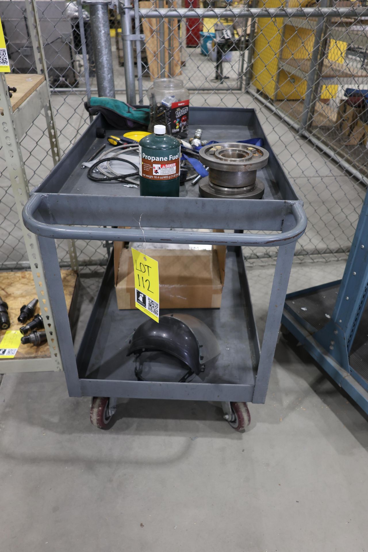 Rolling Cart with Contents