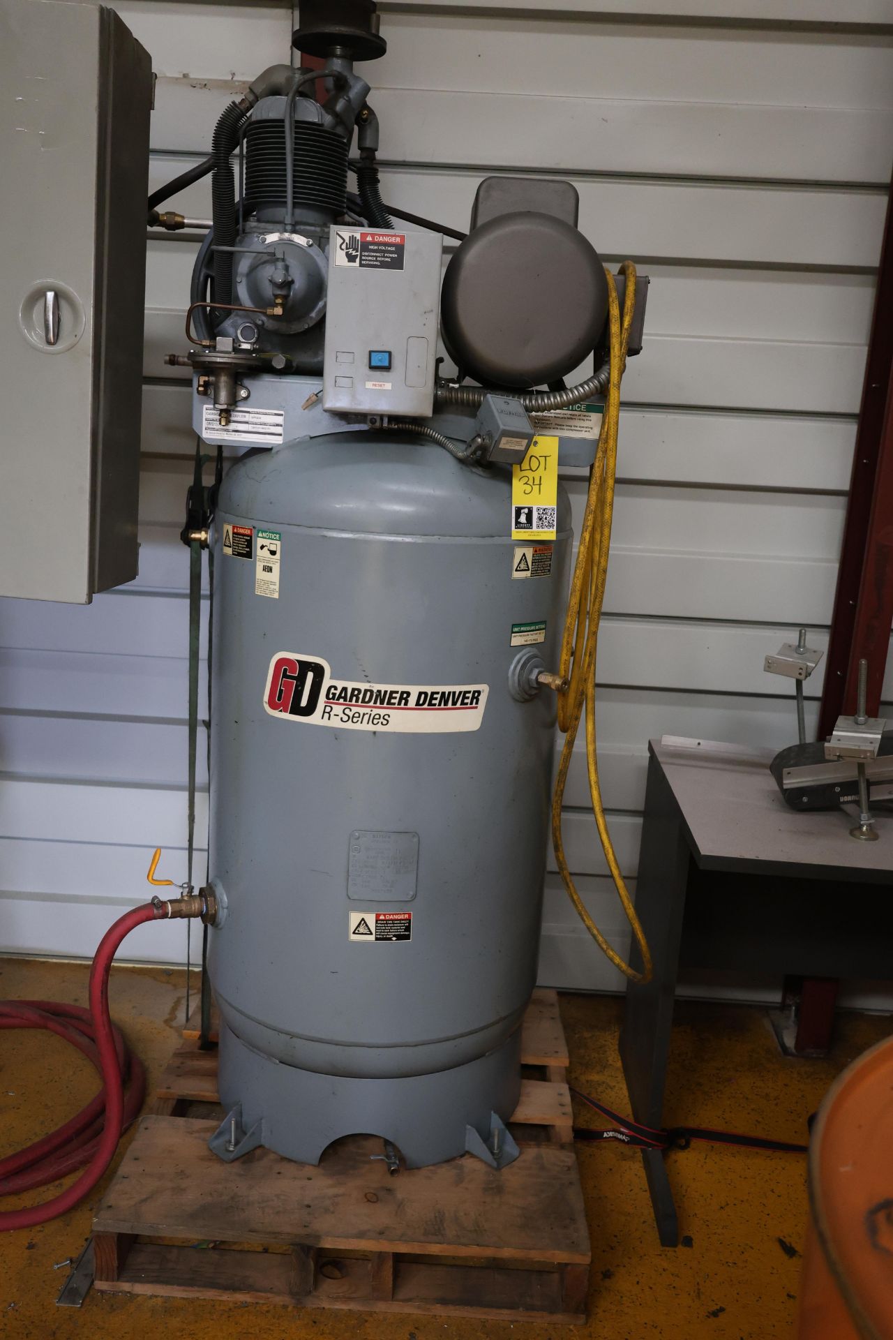 Gardner Denver Piston Air Compressor