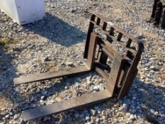 HYDRAULIC FORKLIFT MOUNT PALLET FORKS