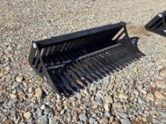SKID STEER MOUNT ROCK BUCKET