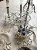 5 Arm Crystal Chandelier