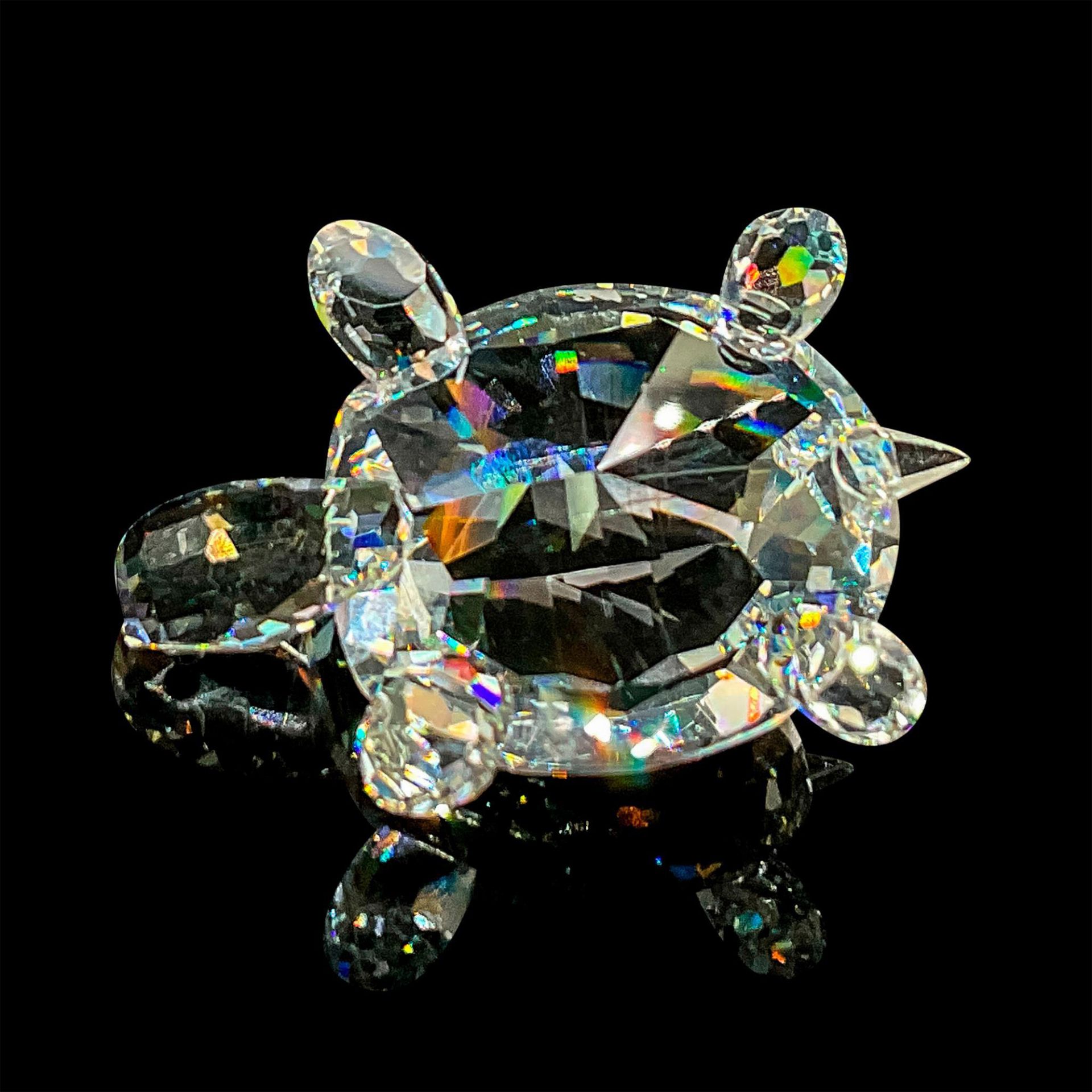 Swarovski Silver Crystal Figurine, Turtle - Bild 3 aus 4