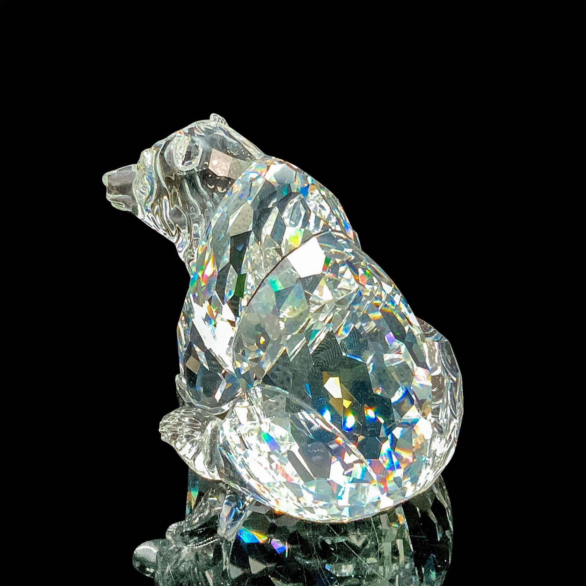 Swarovski Crystal Figurine, Grizzly Bear - Image 2 of 4