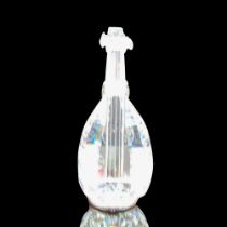 Swarovski Silver Crystal Figurine, Guitar