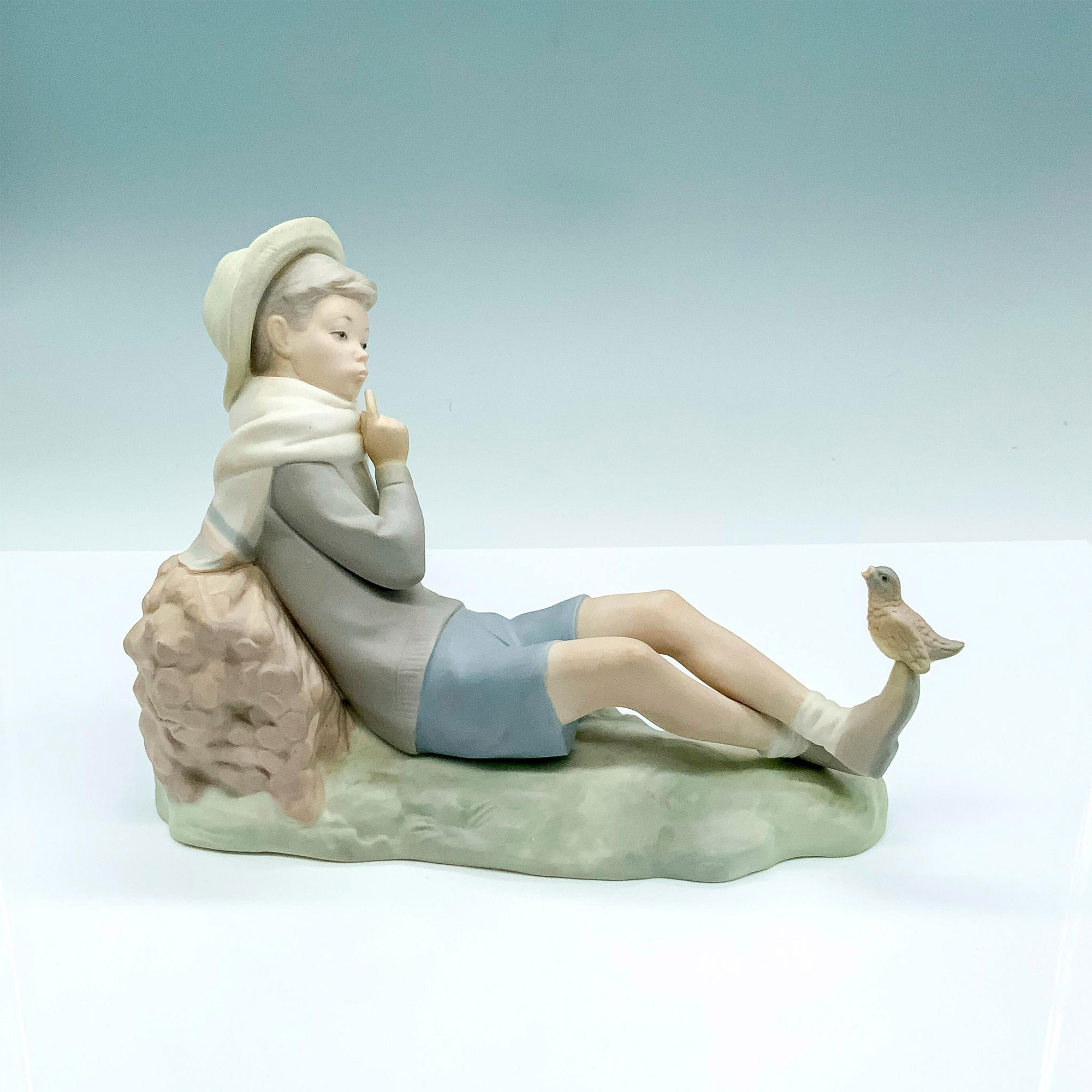 Shepherd W/bird 1014730 - Lladro Porcelain Figurine - Image 3 of 5
