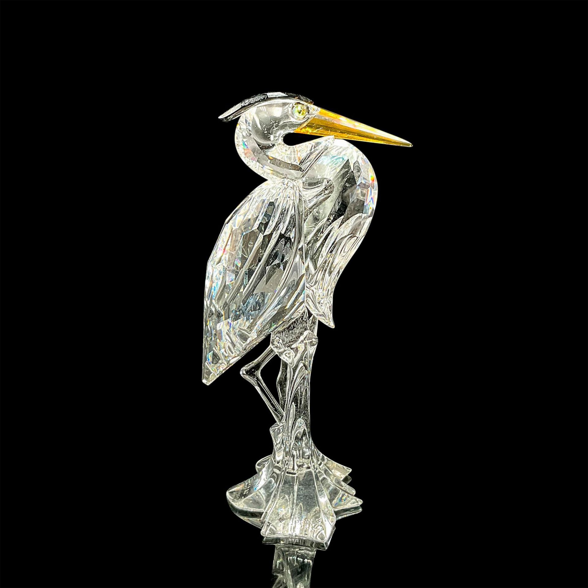 Swarovski Crystal Figurine, Silver Heron - Bild 2 aus 4