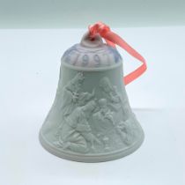 1997 Christmas Bell 1016441 - Lladro Porcelain Ornament