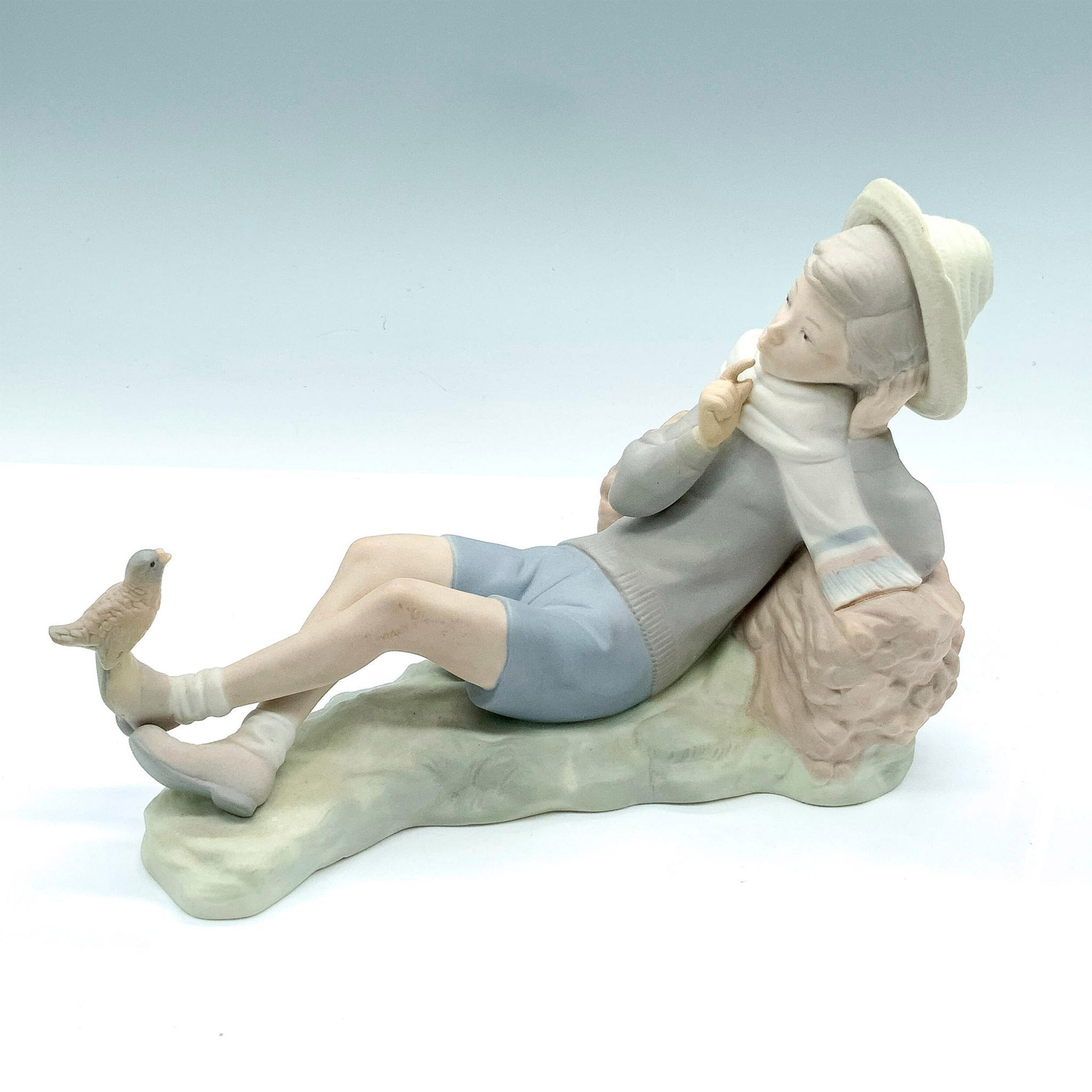 Shepherd W/bird 1014730 - Lladro Porcelain Figurine