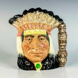 North American Indian D6611 - Large - Royal Doulton Character Jug