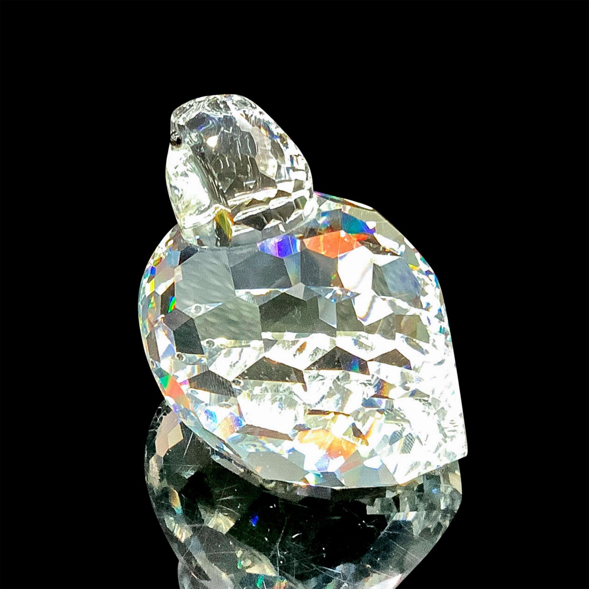 Swarovski Silver Crystal Figurine, Partridge Bird - Image 2 of 4