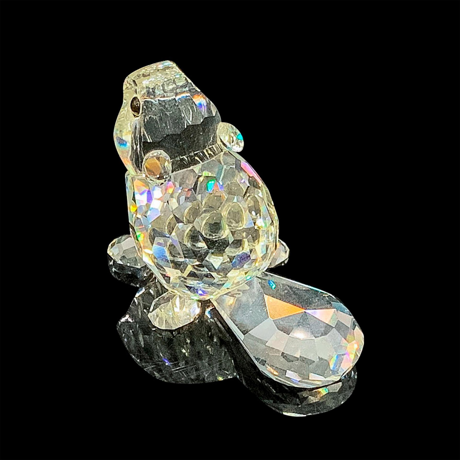 Swarovski Silver Crystal, Biber Baby Sitzend Beaver - Bild 2 aus 4
