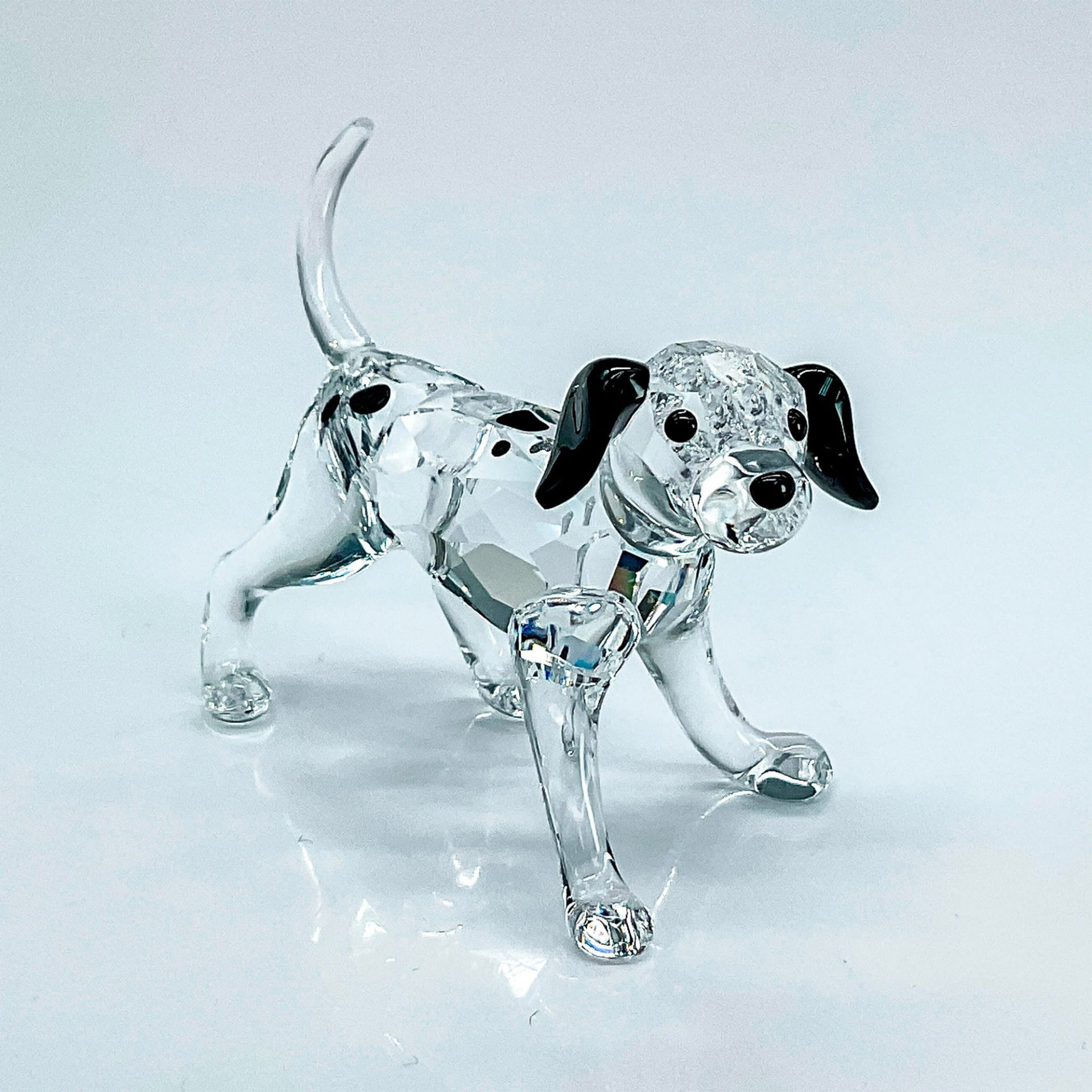 Swarovski Silver Crystal Figurine, Dalmatian Puppy Standing - Image 2 of 5