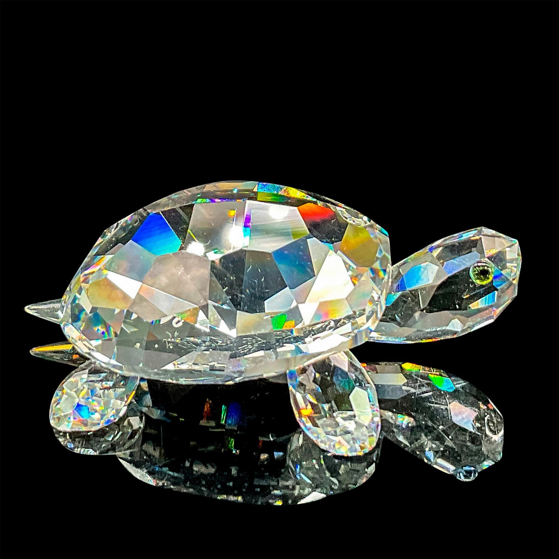 Swarovski Silver Crystal Figurine, Turtle - Bild 2 aus 4