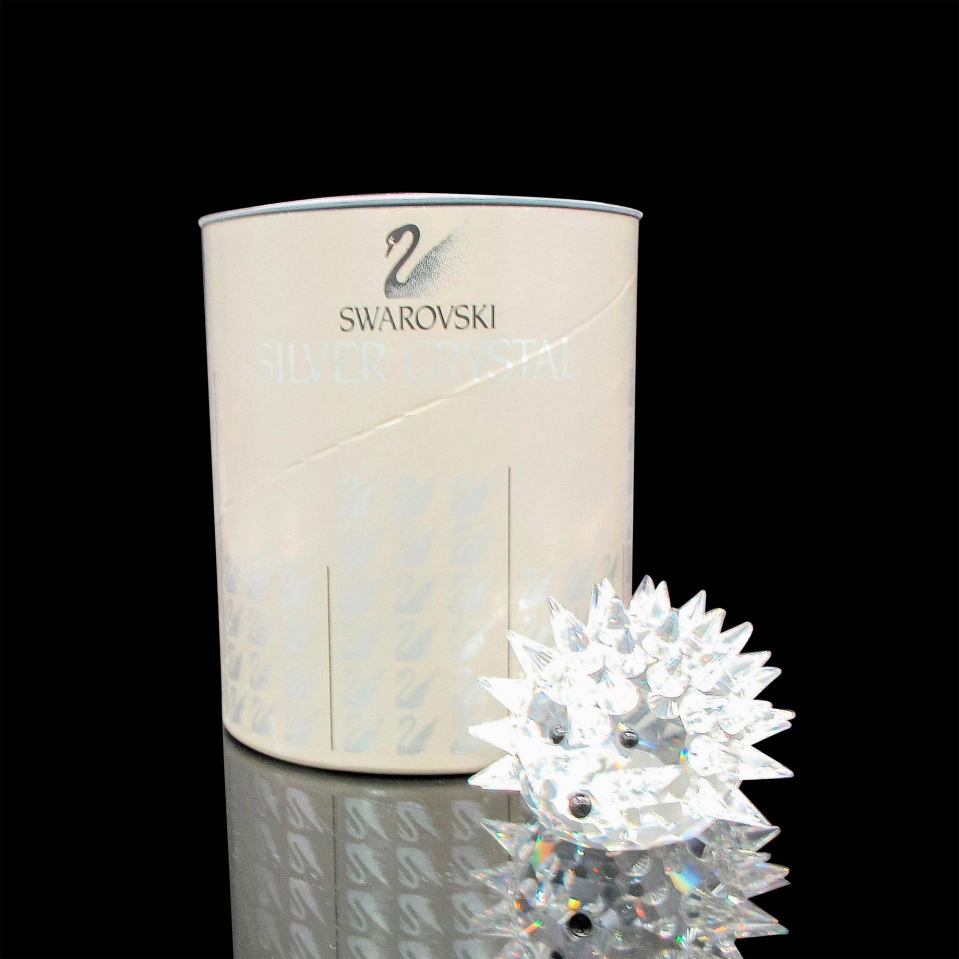 Swarovski Silver Crystal Figurine, Hedgehog Medium - Image 4 of 4