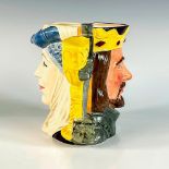 King Arthur and Guinevere D6836 - Large - Royal Doulton Character Jug. Limited Edition.