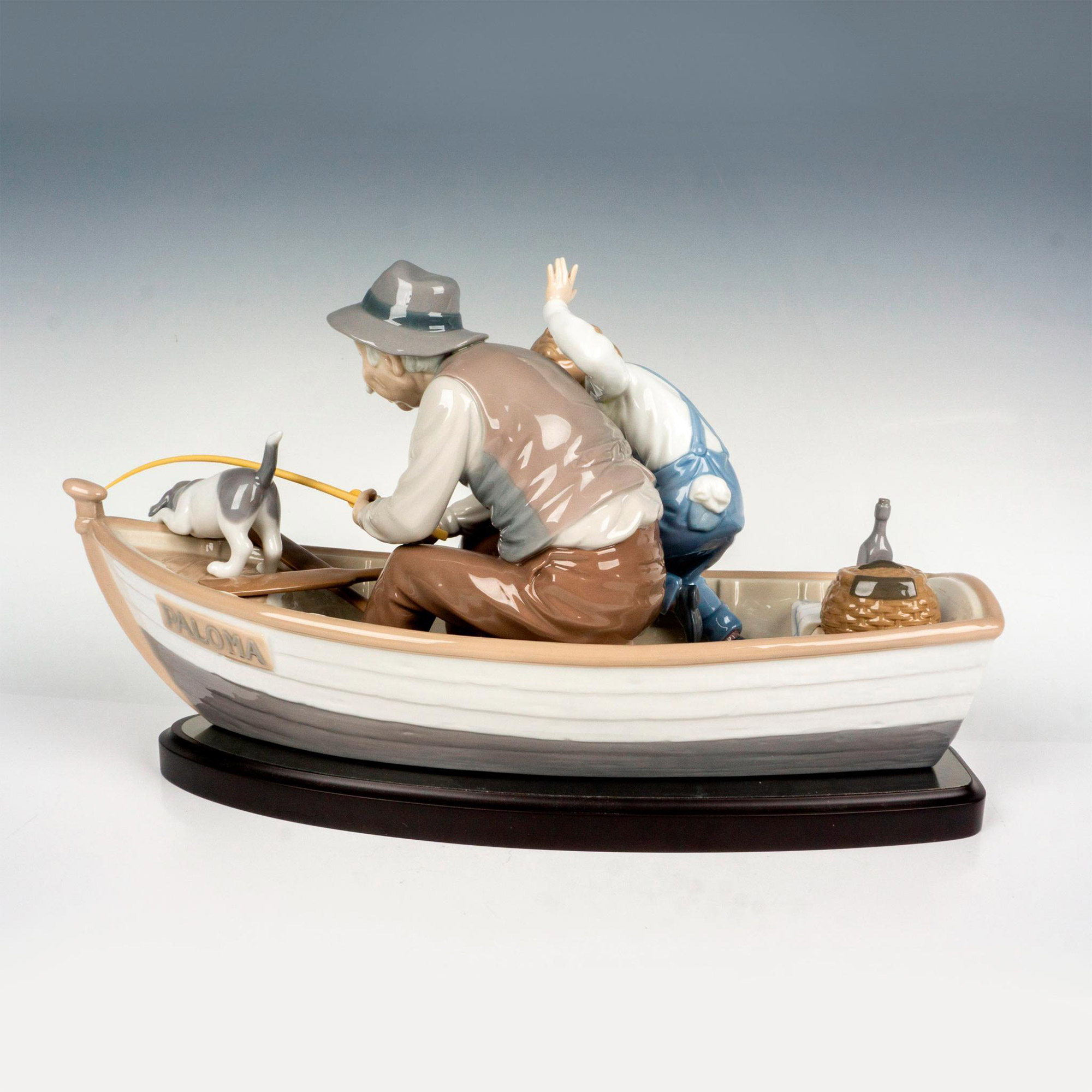 Fishing with Gramps 1005215 - Lladro Porcelain Figurine - Image 2 of 3