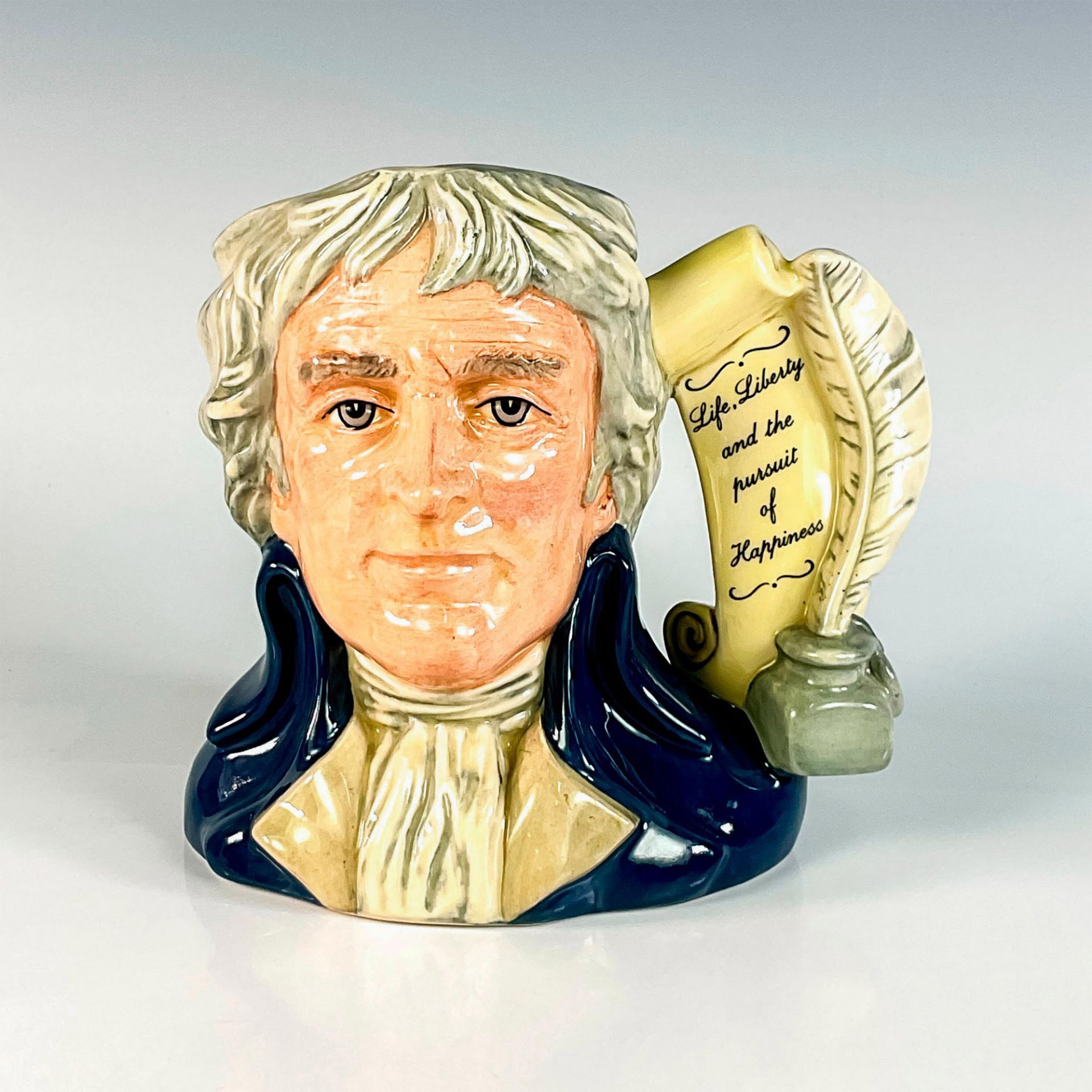 Thomas Jefferson D6943 - Large - Royal Doulton Character Jug