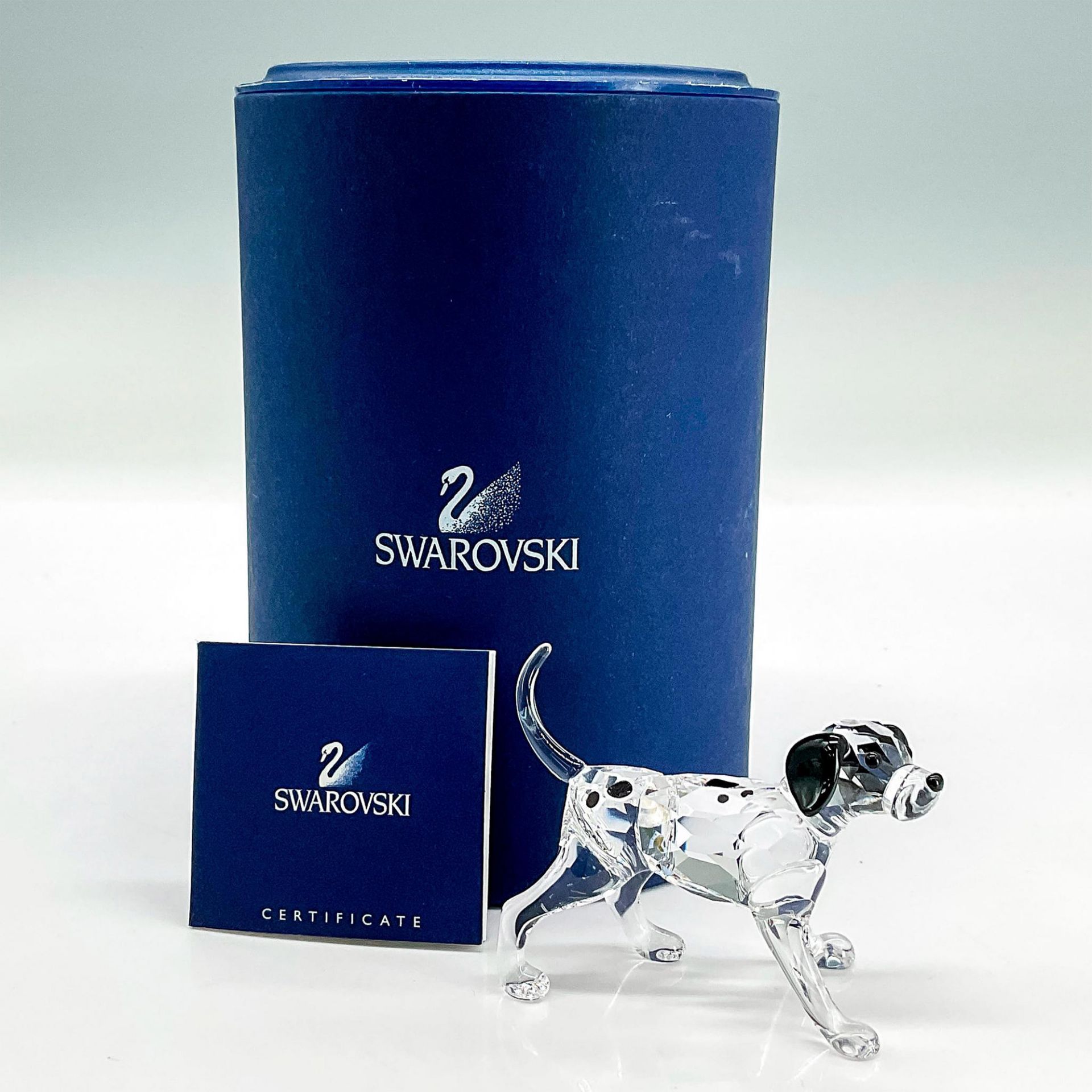 Swarovski Silver Crystal Figurine, Dalmatian Puppy Standing - Image 5 of 5