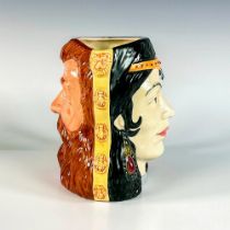 Samson and Delilah D6787 (Doublefaced) - Large - Royal Doulton Character Jug