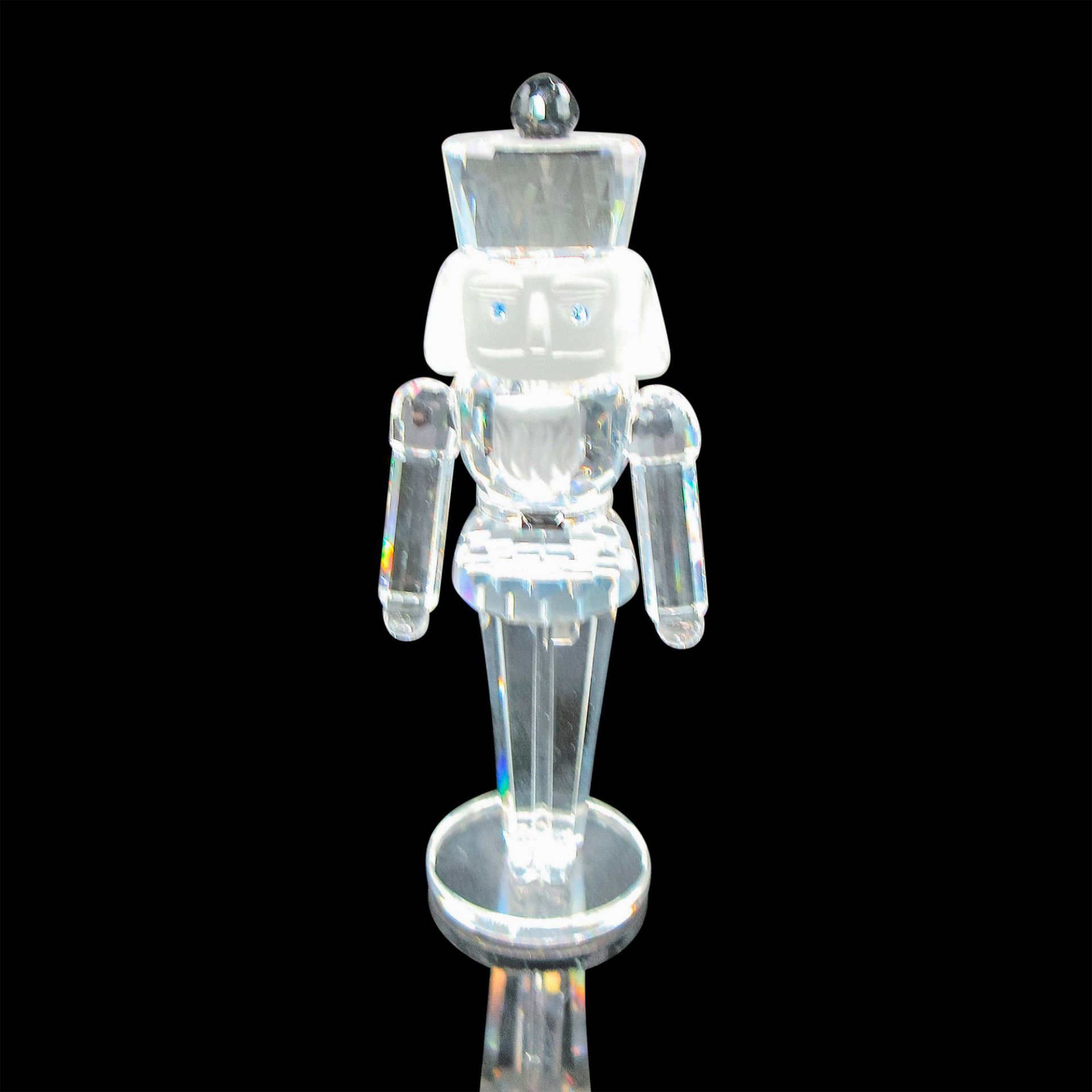 Swarovski Silver Crystal Figurine, Nutcracker