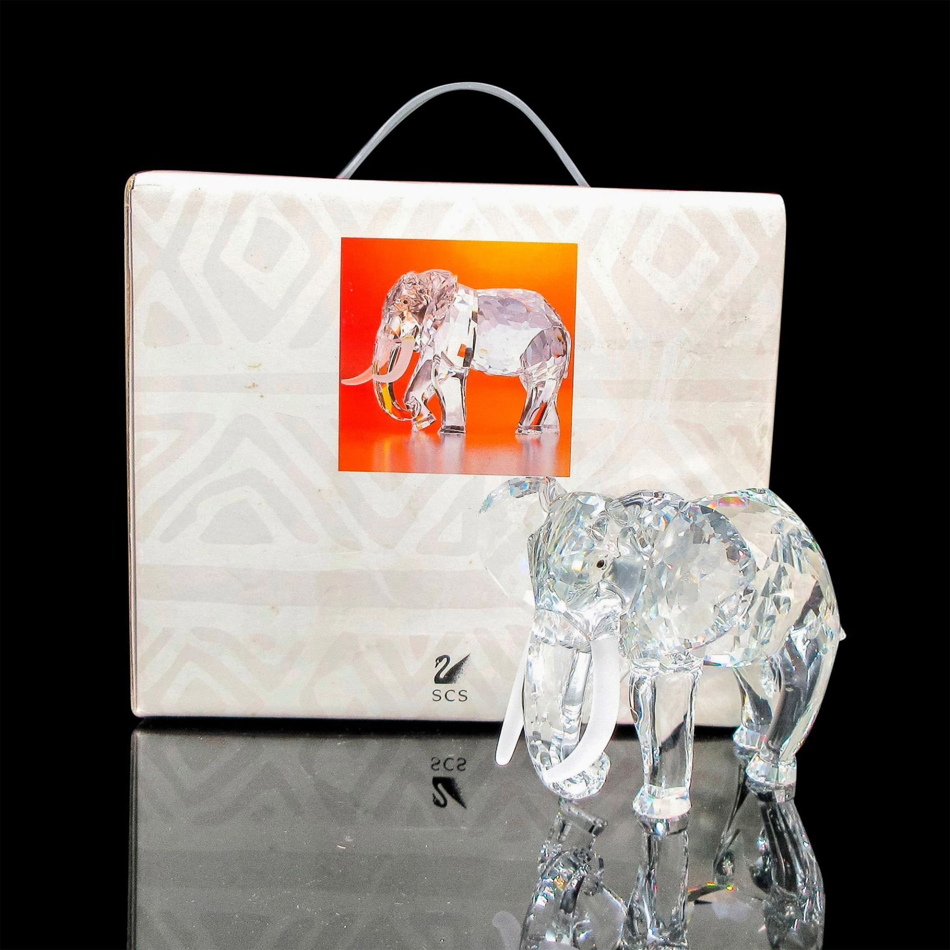 Swarovski Silver Crystal Figurine, Annual Edition Elephant - Bild 4 aus 4