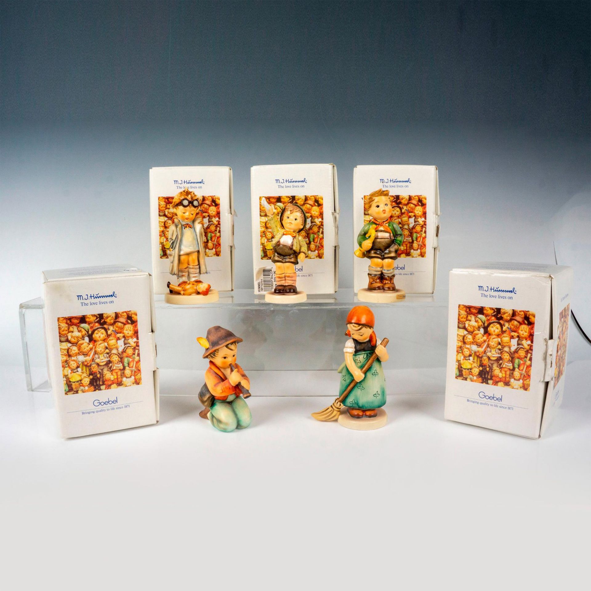 5pc Goebel Hummel Adult Life Themed Figurines - Image 4 of 4