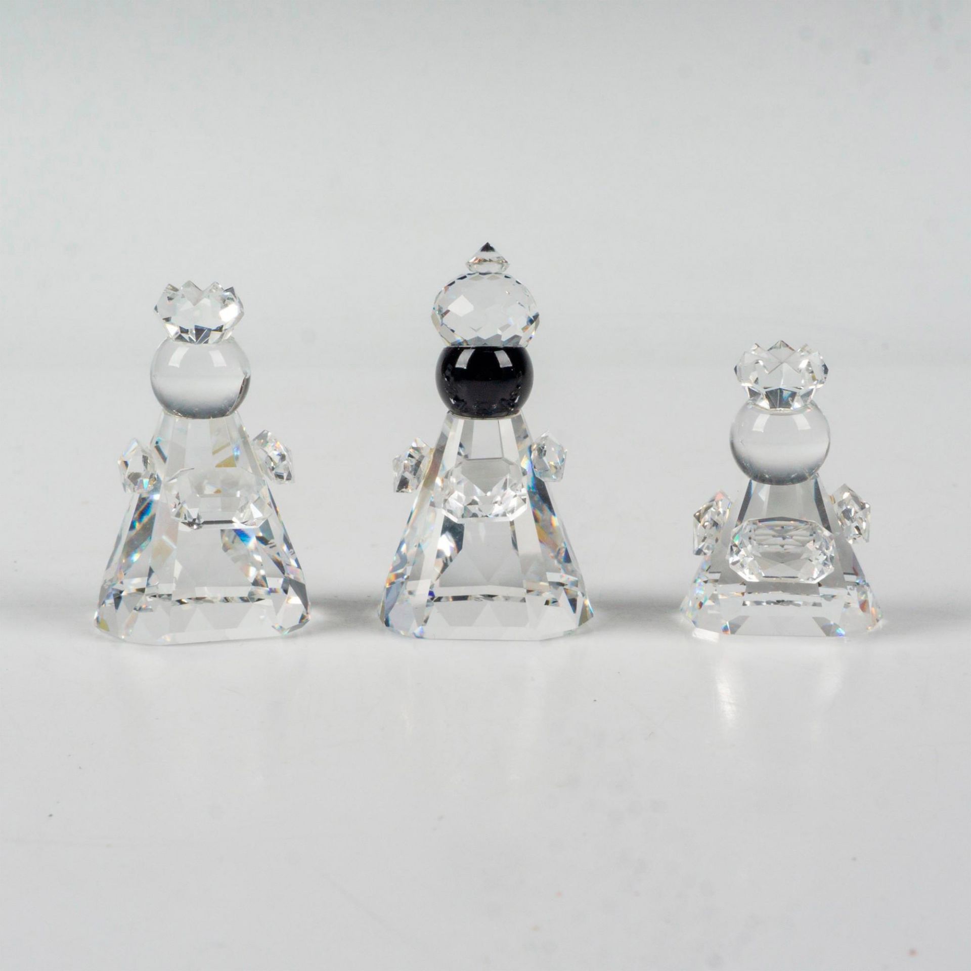 Swarovski Silver Crystal Figurine, Wise Men