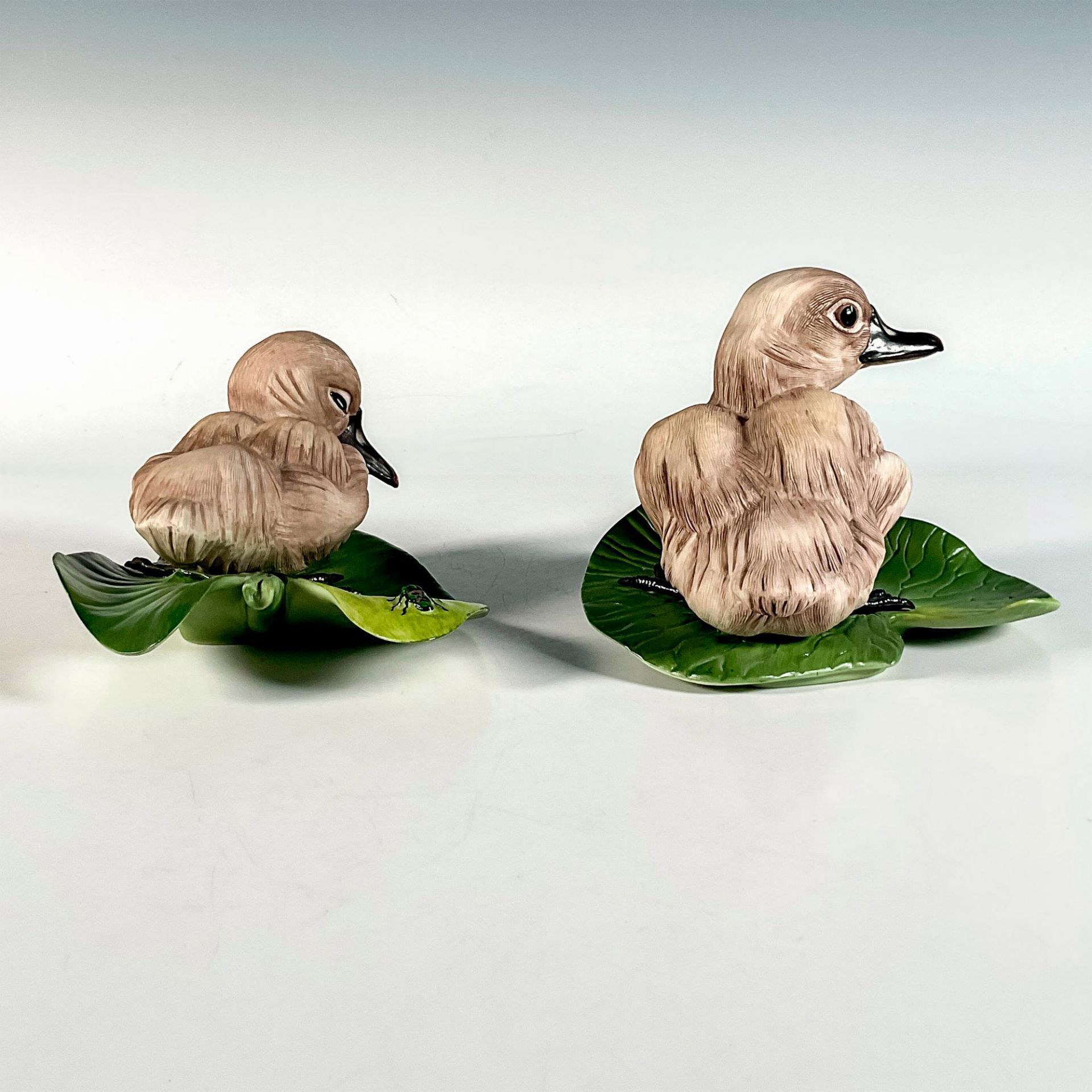 Pair of Boehm Porcelain Bird Figurines, Cygnet - Image 4 of 5