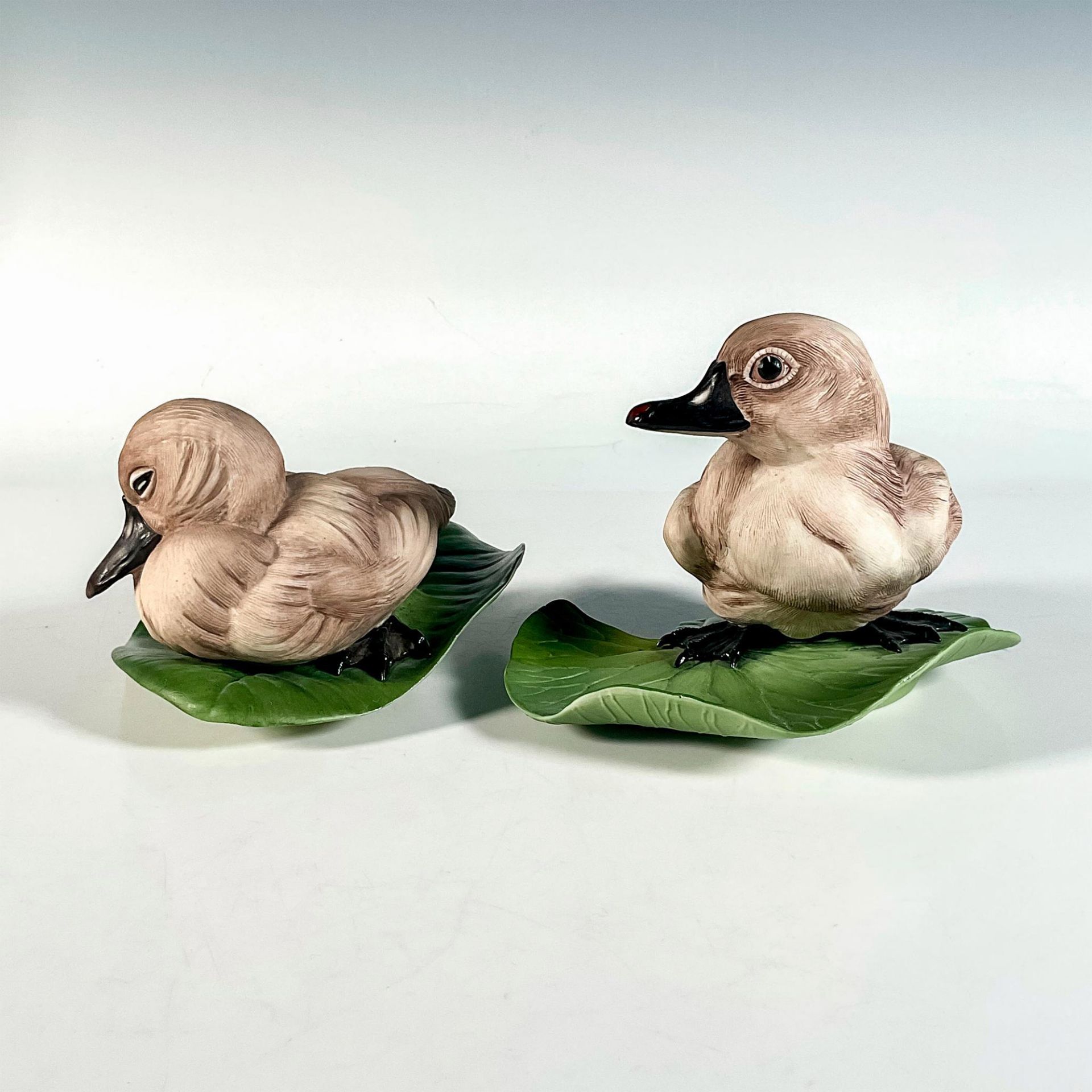 Pair of Boehm Porcelain Bird Figurines, Cygnet - Image 3 of 5