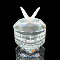 Swarovski Silver Crystal Treasure Box, Butterfly