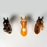 3pc Beswick Horse Head Wall Plaques