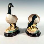 Pair of Boehm Porcelain Figurines, Canada Geese