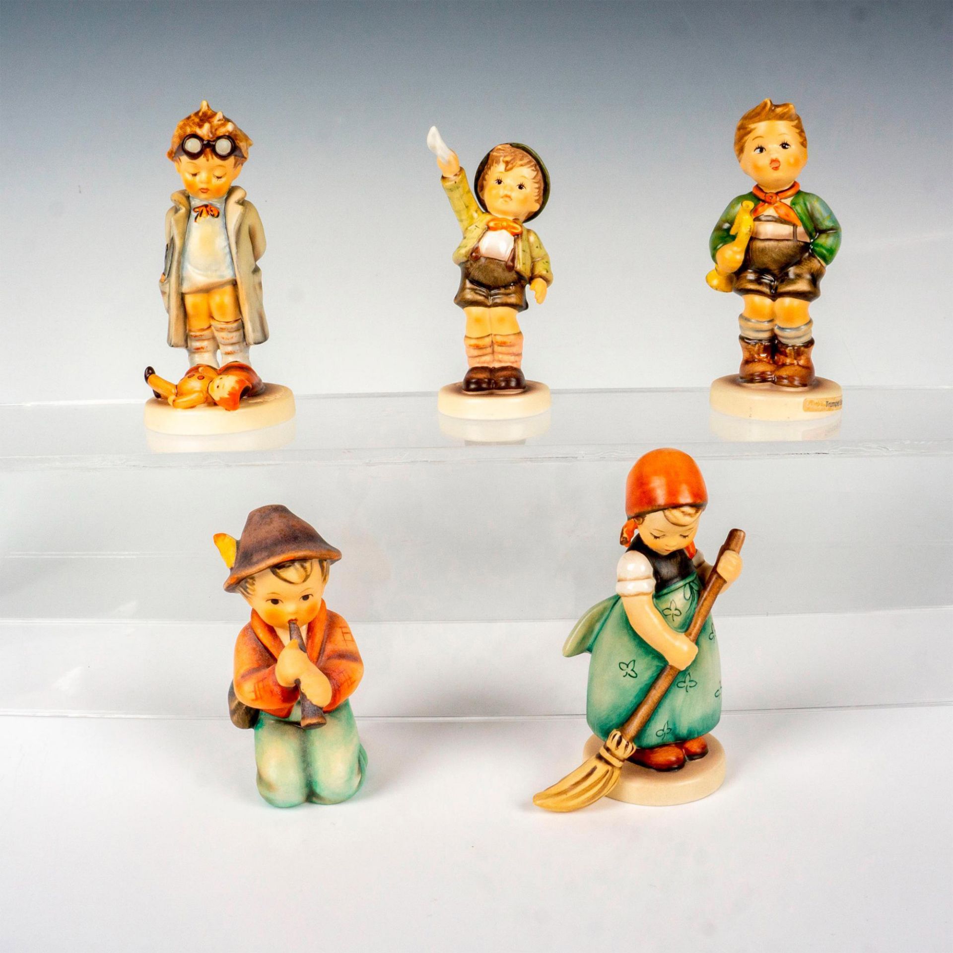 5pc Goebel Hummel Adult Life Themed Figurines