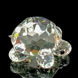 Swarovski Silver Crystal Figurine, Turtle