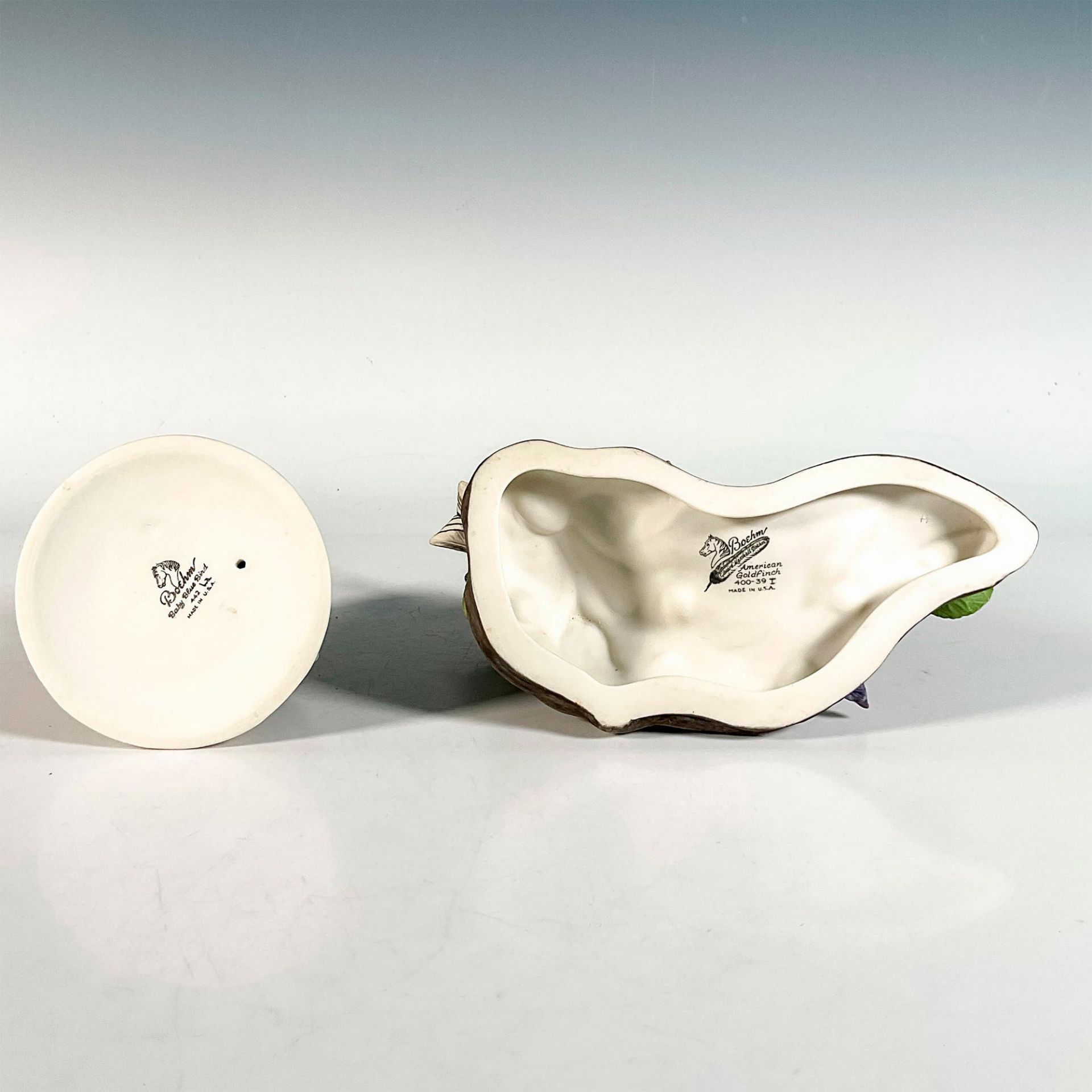 2pc Boehm Porcelain Bird Figurines - Image 5 of 5