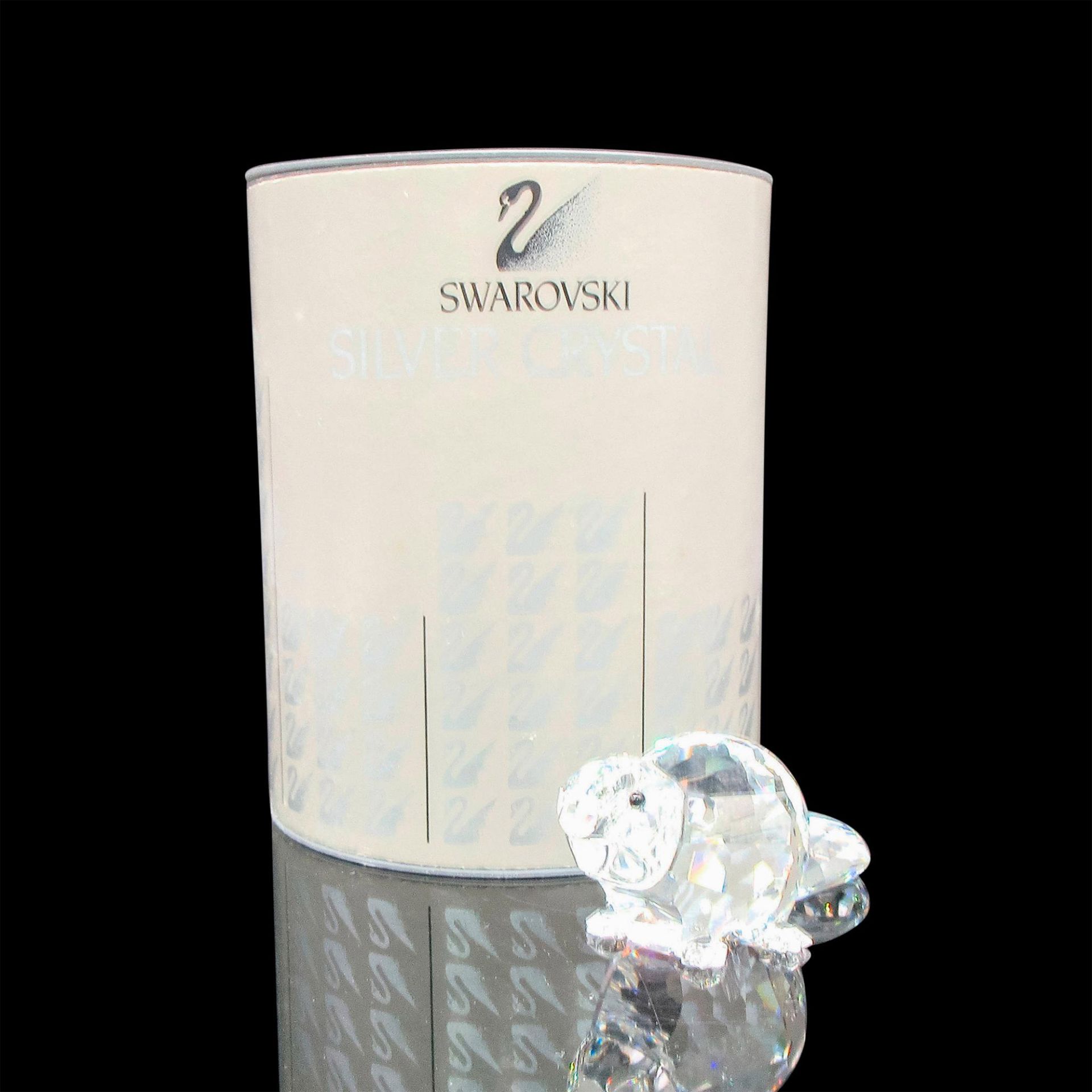 Swarovski Silver Crystal Figurine, Mother Beaver - Bild 4 aus 4